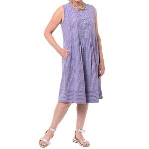 NEW TULIP CLOTHING jenning midi dress in sully stripe